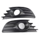 thumbnail image 3 of BR Par de embellecedores de rejilla de luz antiniebla del parachoques delantero, Color negro, aptos para Citroen C4 2004-2008, 3 of 10