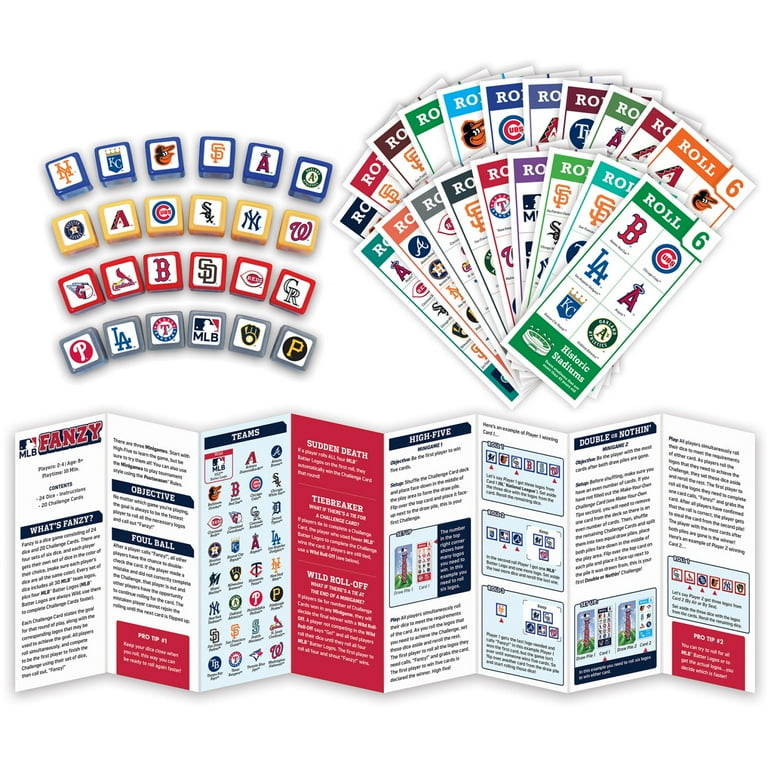 MasterPieces Family Game - MLB League Fanzy Dice Game - Walmart.com