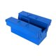 thumbnail image 5 of Caja de herramientas de metal, contenedor de doble capa con asa, maletín portátil multiusos para el hogar, caja de almacenamiento de herramientas prof, 5 of 9