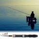 thumbnail image 1 of Caña De Pescar Corta, Caña De Pescar Telescópica Asiento De Rueda Sólido Cómodo Y Antideslizante Hermosa Pintura Para Pesca En El Mar ANGGREK sea fishing rod, 1 of 8