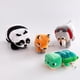 thumbnail image 1 of Muñeco de peluche de mosaico para niños, Tortuga, Panda, Lobo, zorro, animales de dibujos animados, regalos de navidad, 1 of 4