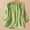 Green, variant on Linen Tops for Women Embroidered 3/4 Sleeve V Neck Elegant Pullover Shirts Lightweight Casual Comfy Loose Fashion Going out Blouses
