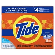 Tide Powder Laundry Detergent, Original, 15 Loads 20 oz