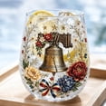 thumbnail image 6 of BBilaBu Patriotic Stemless Wine Glasses,Independence Day Wine Glass,for 4th of July Gifts Party Supplies Kitchen Decorations, 6 of 7