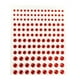 thumbnail image 1 of Pegatinas de diamantes de imitación Minnieouse Ojo Cara Cuentas ostentosas Brillo iris Rojo, 1 of 6