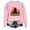 Pink [Halloween Sweaters for Women Clearance Sales] FALLDEALS072342, variant on Halloween Sweatshirt Women Dressy Casual Ghost Black Cat Pumpkin Printed Long Sleeve Fall Sweaters for Women Outfits Womens Fall Fashion Clothing Orange, S