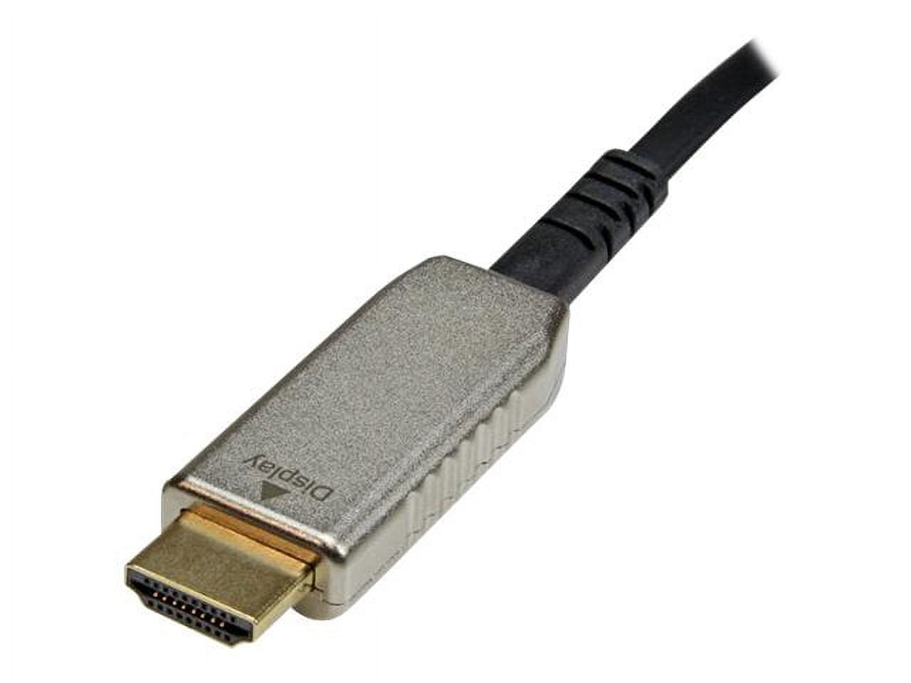 StarTech.com HDMM30MAO 30m (100 ft) Active Fiber Optic AOC High Speed HDMI Cable - Black - image 5 of 7