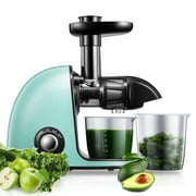 Juicer Machine, Cold Press Juicer for Fruits and Vegetables Easy to Clean with Reverse Function, AICOOK Masticating Slow Juicer Extractor with 2-Speed Modes, Quiet Motor  Recipes