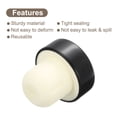 thumbnail image 4 of Uxcell 16Pack T-shaped Stoppers, 0.91inch Cork Wine Stopper Wine Bottle Corks, Black, 4 of 6