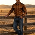 thumbnail image 2 of LONKITO Shirt Jackets for Men Corduroy Casual Button Down Shirts Jacket with Pockets Fall Clothes, 2 of 8