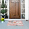 thumbnail image 5 of Yayeee Doormat for Inside 20"x32" Absorbent Low-Profile Washable Non-Slip Rubber Backed Entryway Rug, Pink Christmas Snowman, 5 of 8