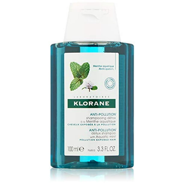 Klorane Detox Shampoo with Aquatic Mint for Dull PollutionExposed Hair