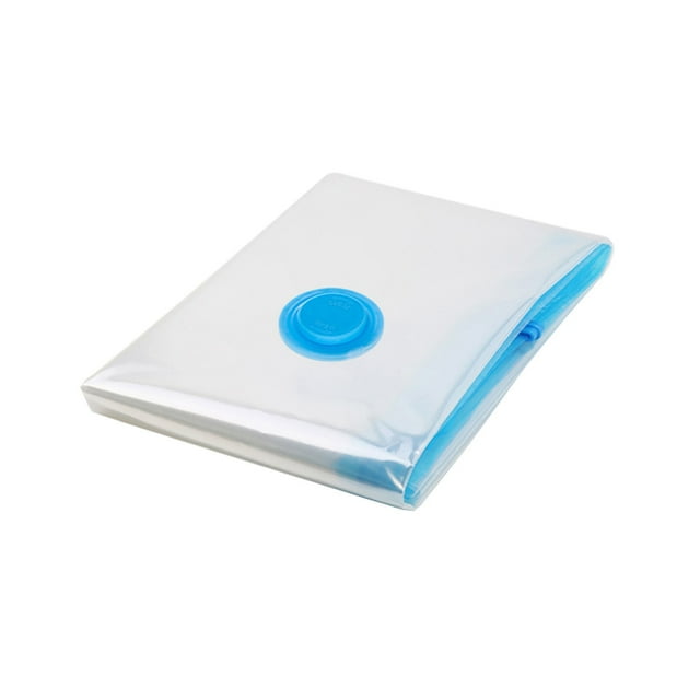 Sacs sous Vide Sacs de Rangement sous Vide Jumbo 1 Pce Sac de Rangement sous Vide Gain de Place Sac Compressé de Voyage Réutilisable Grand Économiseur Sacs de Rangement en Plastique avec Fermeture Éclair Sacs sous Vide Sacs de Rangement sous Vide