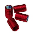 thumbnail image 1 of Redempat 4pack/lot Car Tyre Valve Caps Universally Fit For Most Cars SUVs And Trucks Compatible red, 1 of 6