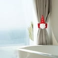 thumbnail image 5 of Christmas Curtain Tiebacks, Faceless Elderly Doll Curtain Rings for Home and Hotel,Bedroom Curtain Doll Buckle, 36cm Length for Various Curtains, Enhanced Holiday Ambiance(Red), 5 of 6