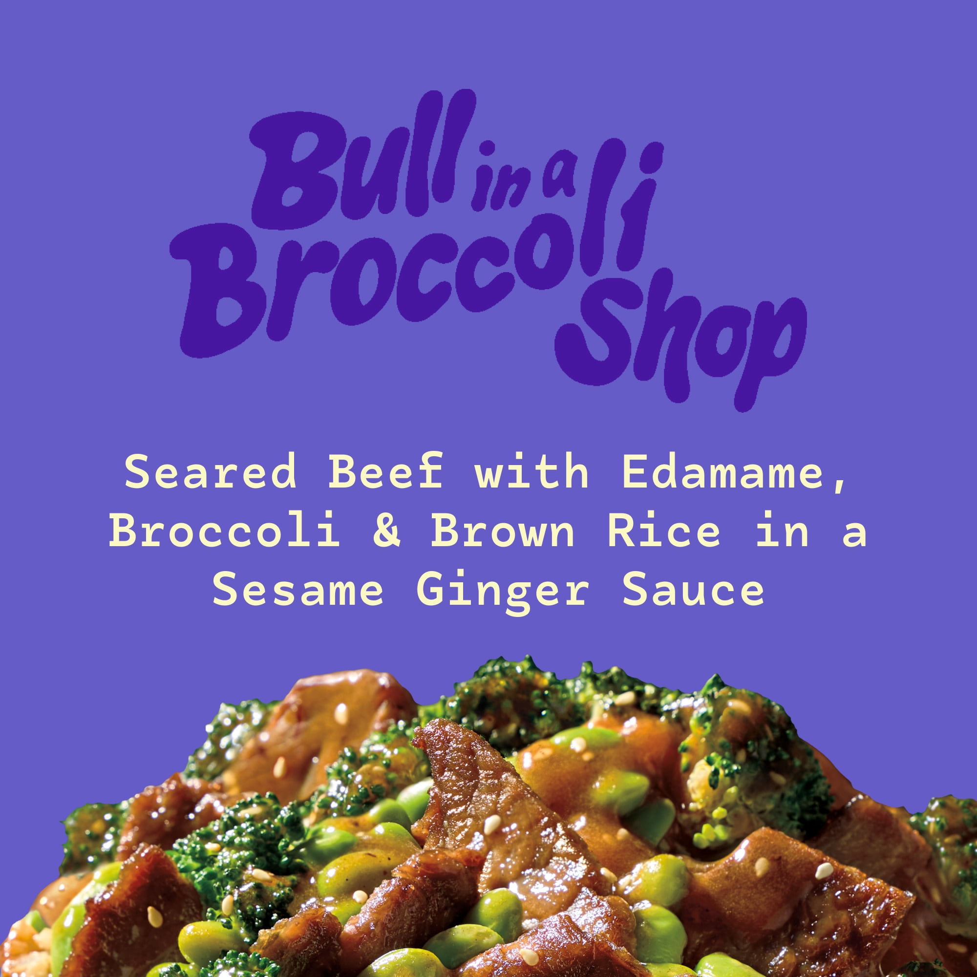 Evol Protein Bowls Beef & Broccoli Bowl, 25g Protein, Frozen Meal, 14 oz.