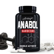 Anabolic Activator - Natural Testosterone Booster, Anabolic Muscle Mass - 120 Capsules