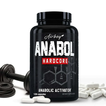 Anabolic Activator - Natural Testosterone Booster, Anabolic Muscle Mass - 120 Capsules