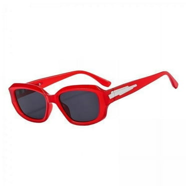 hengtong 3xClassic Sunglasses Comfortable Frame for Outdoor Biking Camping Red with Gray