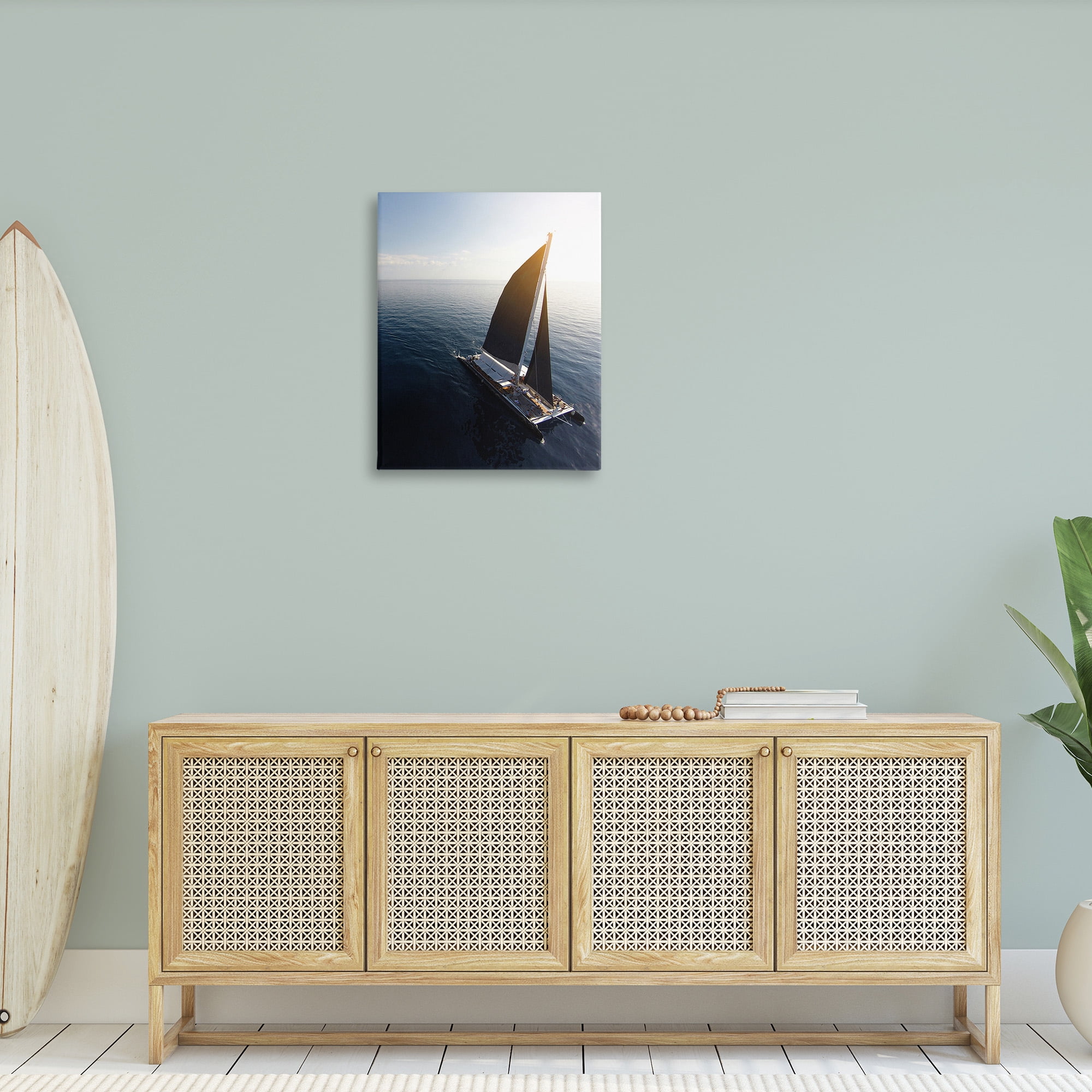 Stupell Industries Nautical Barge Photography Transportation Photography Gallery Wrapped Canvas Art Print Wall Art, 24 x 30