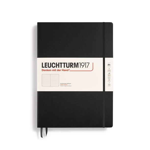 Libreta LEUCHTTURM1917 Tapa dura Master Classic A4+ Negra