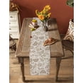 thumbnail image 5 of nqOlkjepod Vintage Spring Floral Table Runner 90 Inches Long Farmhouse Dress Scarves, Summer Farmhouse Botanical Dining Tablerunner for Coffee Table/Kitchen Island/Party Décor, 13" x 90", 5 of 8