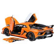 Lamborghini Aventador SVJ Arancio Atlas Pearl Orange 1 18 Model Car by Autoart