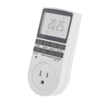 thumbnail image 4 of Injueey Temporizador digital Interruptor Enchufe Cocina 60HZ 7 Temporizador Salida 60HZ 7 Día 12/24 Horas Toma de tiempo programable Accesorios para electrodomésticos Injueey JJ19514-00B, 4 of 5