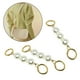 thumbnail image 4 of Correa de bolso con imitación de perlas, asas, cadena, accesorio de repuesto para bolso de mujer dorado, 4 of 8