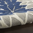 thumbnail image 6 of Nourison Aloha 9' x 12' Ivory Navy Modern Rug, 6 of 10
