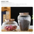 thumbnail image 5 of LEORX Glass Tea Jar for Kitchen Supply Scented Tea Coffee Bean Preservation, 5 of 8