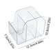 thumbnail image 3 of Organizador de Papelería Acrílico Transparente para Bolígrafos | 3 Compartimentos + Ranura para Teléfono | Plástico Transparente | Organizador de Material de Oficina | 12,5 X 11 X 7,5 Cm, 3 of 6