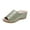 Green, variant on Vedolay Cushionaire Sandals Women Wedge Sandals for Women Summer Casual Sandals Walking Shoes,Khaki 9