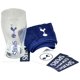 thumbnail image 1 of Tottenham Hotspur FC Official - Set de mini bar temática fútbol (vaso de cerveza, paño y posavasos) (Azul marino/ Blanco), 1 of 2