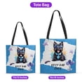 thumbnail image 5 of Happy Father's Day Best Scottish Terrier Cool Dad Ever All Over Print 3D Canvas Tote Bag Scottie Dog Lover Gifts Reusable Handbag - 12007, 5 of 5