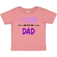 thumbnail image 3 of Inktastic I Love my Dad Fathers Day Boys or Girls Baby T-Shirt, 3 of 5