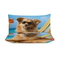 thumbnail image 4 of Duvet Cover Queen Size Happy Dog 3 Pcs Duvet Cover Set Bedding Sets Queen Soft Breathable, 4 of 6