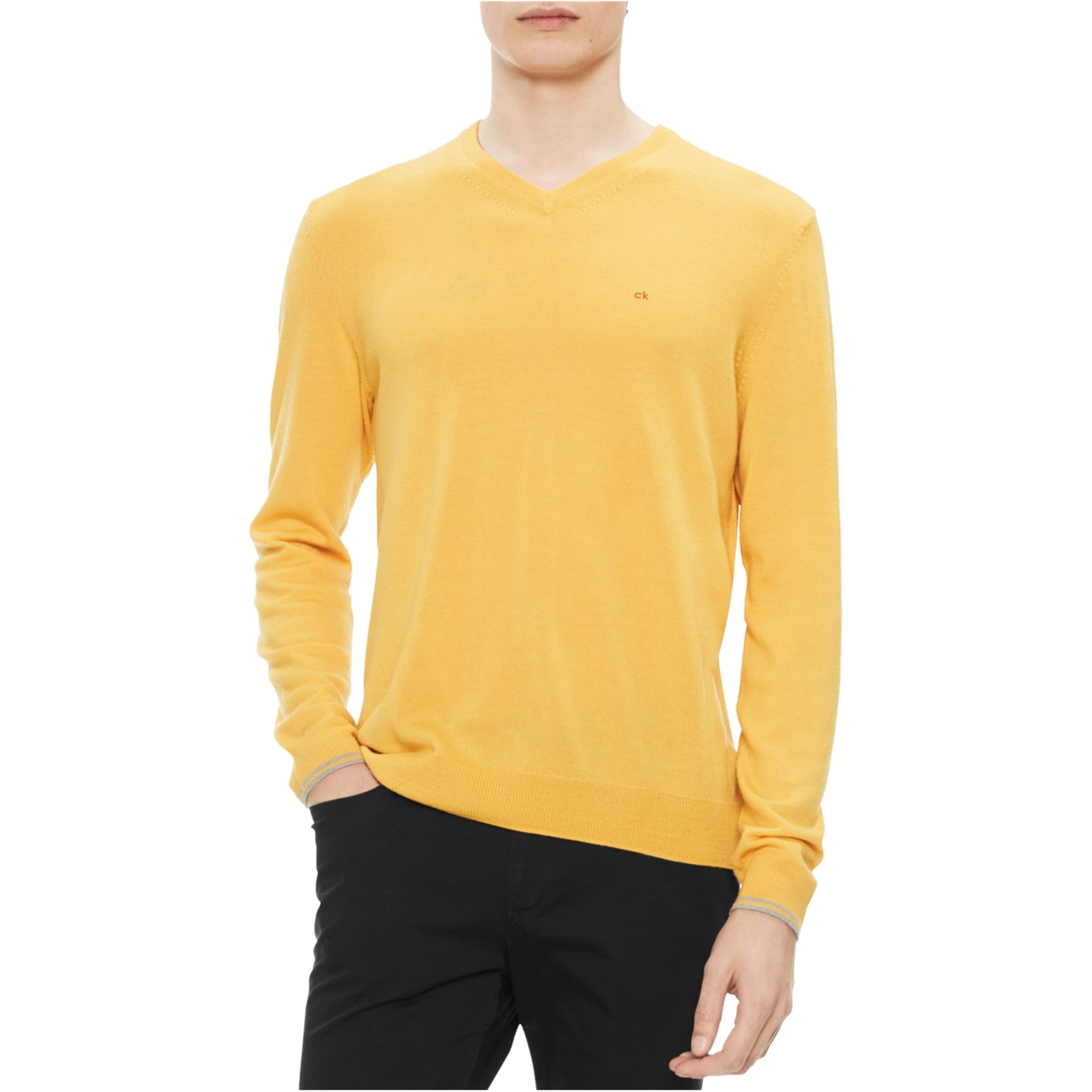 calvin klein extra fine merino sweater