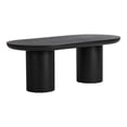 thumbnail image 2 of Moe's Home Collection Rocca Dining Table Black Stone Dining Tables, 2 of 4