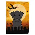 thumbnail image 1 of Caroline's Treasures BB1793GF - Bandera de tamaño de jardín de Labrador negro para Halloween, pequeña, multicolor Caroline's Treasures BB1793GF, 1 of 1