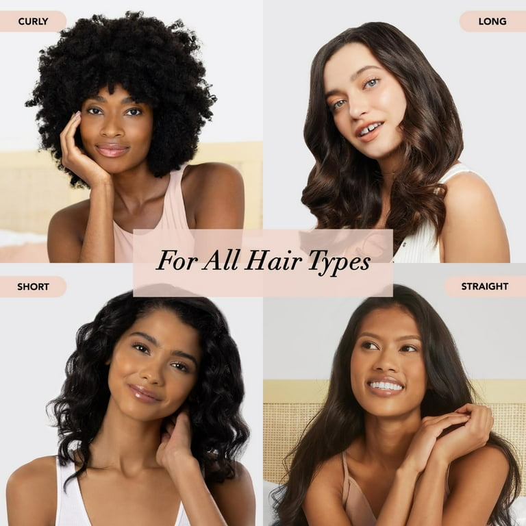 Kitsch Satin Heatless Curling Set, Overnight Hair Curlers