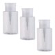thumbnail image 5 of Botella dispensadora de bomba de empuje de 3 piezas de plástico profesional para desmaquillar 150ml, 5 of 6