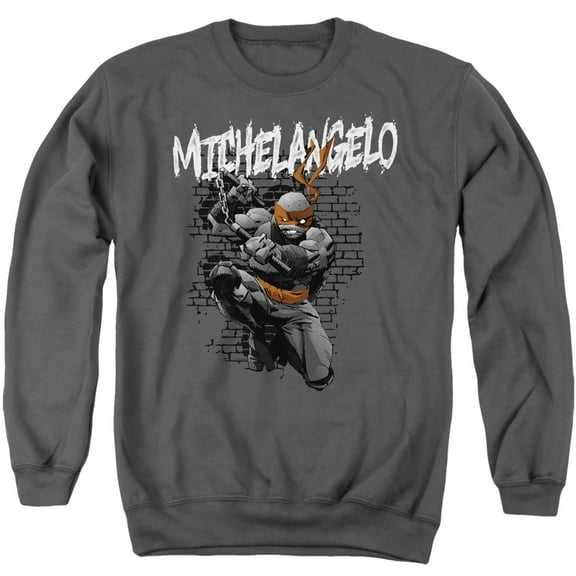 TMNT Teenage Mutant Ninja Turtles Unisex Adult Crewneck Sweatshirt