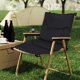 thumbnail image 4 of Cojín para silla | Almohadilla para sillas plegables y muebles de exterior | Cojín portátil para camping con cordón de sujeción | Poliéster resistente al agua | Fácil de limpiar y guardar, 4 of 6