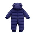 Puawkoer Padded Jacket Girls Down Youth Overall Pants Outwear Boys Coat