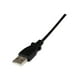 StarTech.com 5 V DC Type N (M) USB Câble d'Alimentation de 1 M vers - USB A vers 5,5 mm DC - 1 Mètre USB vers 5,5 mm DC Plug (USB2TYPEN1M) - Câble d'Alimentation - USB (Alimentation Uniquement) vers Prise CC 5,5 x 2,5 mm (M) - 3,3 Pi - Moulé - Noir - pour P/N: HDBOOST – image 2 sur 3