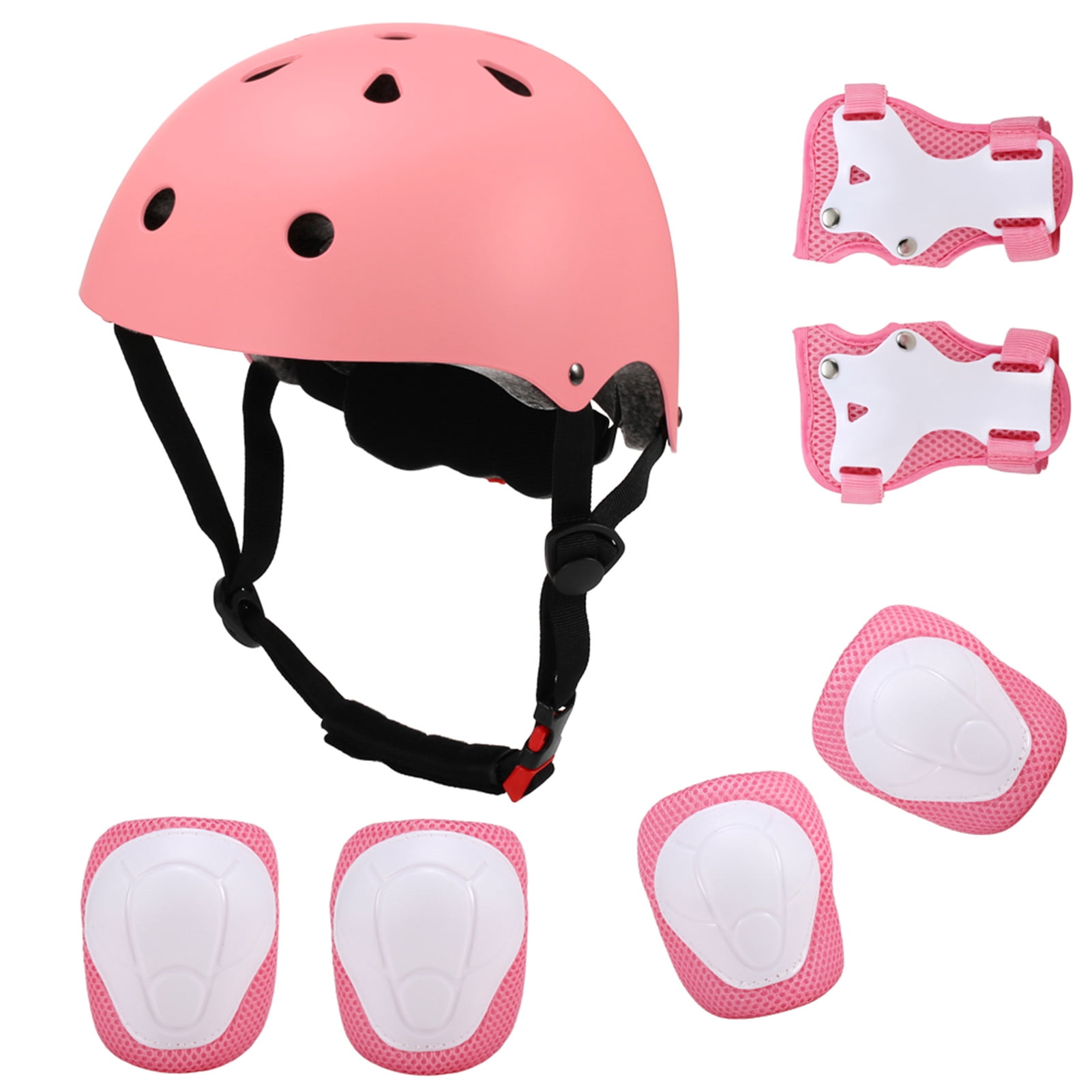 Oxelo Cycling Skating Guards Set of 4: Helmet, wrist, knee and elbow -  Sports Equipment - 1733672938