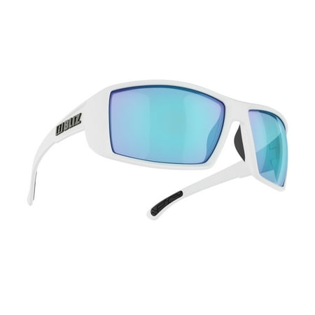 

Bliz Drift Matte White Smoke with Blue Multi lens