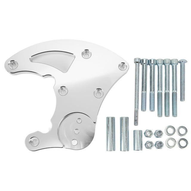 High Mount AC Bracket, High Strength Professional Firmly Fixed Long Durability AC Compressor Bracket Kit For LS LS1 LS2 LS3 LS6 Vortec Truck LQ