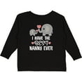 thumbnail image 3 of Inktastic Best Nanny Ever Grandchild Boys or Girls Long Sleeve Toddler T-Shirt, 3 of 5